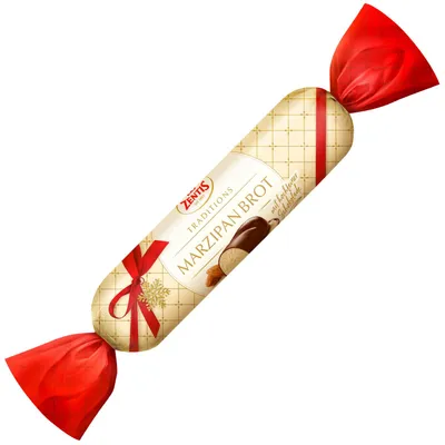 Produktbild von Zentis Marzipan Brot schokoliert 200g