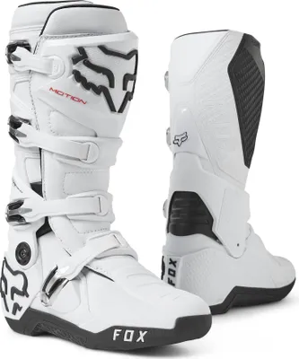 Produktbild von FOX Motion Motocross Stiefel, weiß, 10