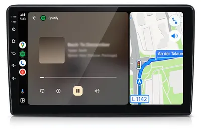 Obrázek produktu pro Dodatečně montované rádio kompatibilní s Opel Zafira B Astra H 2005-2014 Carplay Android Auto Navi Bluetooth DAB+ zadní kamera 9 palců 32 GB