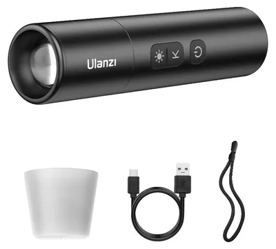 Obrázek produktu pro Videografická svítilna, zoomovatelný paprsek, lehká konstrukce, LM07