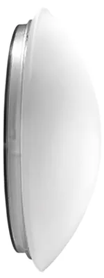 Immagine prodotto di Zafferano Lampada da parete e soffitto, vetro e policarbonato, ø 480x130 mm, LED 28 Watt, dimmerabile TRIAC, 3000K, IP44, bianco