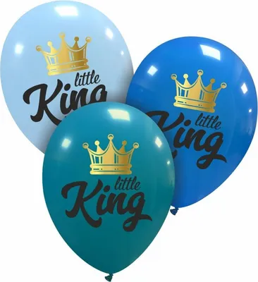 Produktbild von 6 Luftballons Little King 30cm
