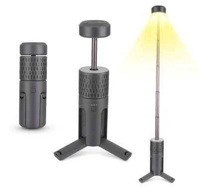 Productafbeelding van Telescopische campinglamp, oplaadbaar, inklapbare led-lantaarn met 7800 mAh accu