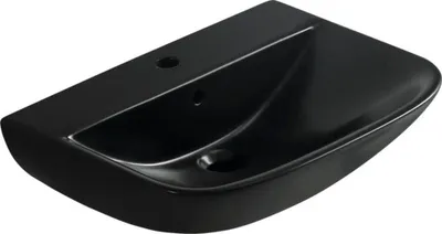 Produktbild von Waschtisch Rivo 60 x 45 cm schwarz matt 1273710