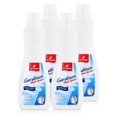 Produktbild von Hoffmanns Gardinen Weiß-Spüler 500ml - Ohne Bleiche (4er Pack)