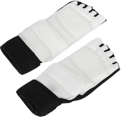 Produktbild von Elastische Voetbeschermers für Kickboxen - Slijtagebestendig - 22 cm Enkelbeschermung