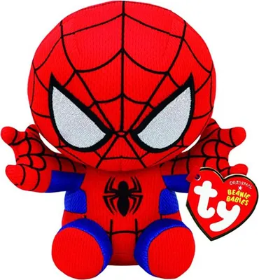 Image de Ty 96299 - Marvel Spiderman Plüschfigur - 24 cm