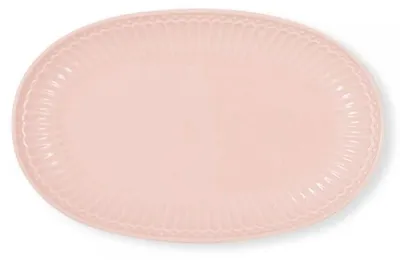 Produktbild von Greengate Plätzchenteller Alice Oval Pale Pink (23cm)