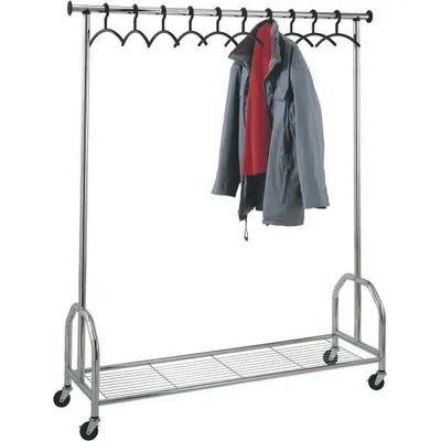Zdjęcie produktu dla Wózek na ubrania Chromo, szer. x gł. x wys. 151 x 45 x 179 cm, chromowany