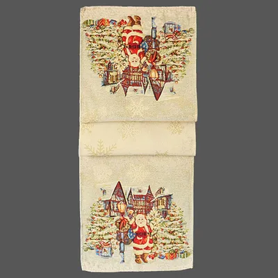Produktbild von Tischwäsche Weihnachtsmann 45 x 100 cm