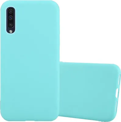 Produktbild von Cadorabo Hülle für Samsung Galaxy A50 4G / A50s / A30s Schutzhülle in Blau Handyhülle TPU Silikon Etui Case Cover