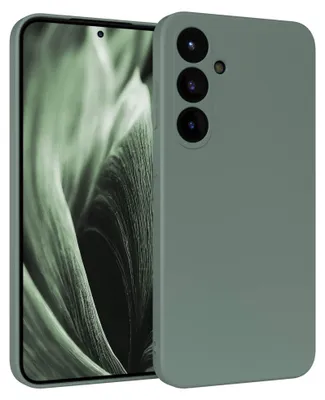 Produktbild von EAZY CASE - TPU Hülle für Samsung Galaxy S25 Plus, TPU Case stoßfeste Handyhülle, weiches Cover mit Kameraschutz, Silikonhülle in Grün