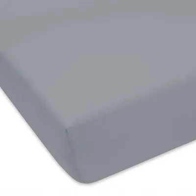 Produktbild von Designpremium Jersey Spannbettlaken Grau 70x180 cm