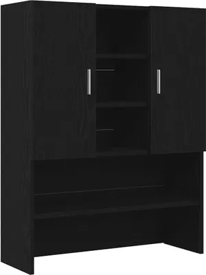Immagine prodotto di Mobile per Lavatrice Rovere Nero 70,5x25,5x90 cm
