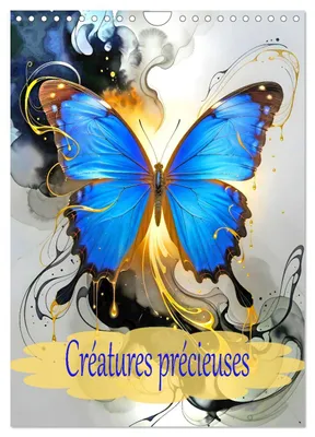 Produktbild von Créatures précieuses (Calendrier mural 2027 DIN A4 horizontal), CALVENDO calendrier mensuel