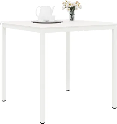 Produktbild von Bartisch Weiß 110 x 55 x 105 cm Massives Kiefernholz