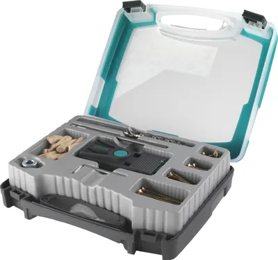 Produktbild von wolfcraft Taschen-Verschraubungsset 4642000