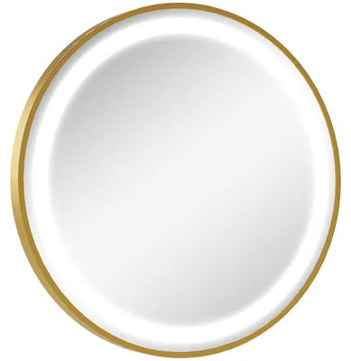 Productafbeelding van kleankin Badspiegel, wandspiegel met LED-verlichting, dimbare badkamerspiegel, IP44