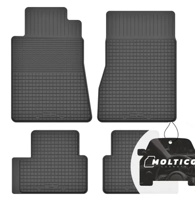 Produktbild von Gummi Fußmatten Set mit Rand Allwetter für  Mercedes B W245 2004-2011