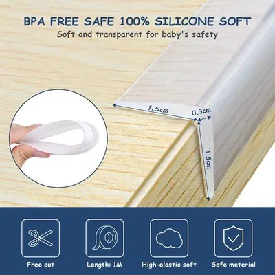 Produktbild von Famanu Kindersicherheitsset aus 100% Silikon - Transparent