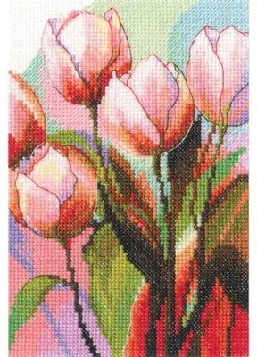 Productafbeelding van RTO Kreuzstik-borduurpakket "Palette der Gefühle V", telpatroon, 11,5 x 17 cm