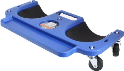 Immagine prodotto di Rolling knee creeper/pads abs ad alto impatto, 5 ruote girevoli, vassoio porta attrezzi, multicolore, piccolo, proteggi ginocchio mobile - 2 cuscinetti in schiuma morbida