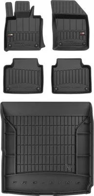 Image de Lot de tapis de sol en caoutchouc 3D pour Volvo S90 Berline 2016-