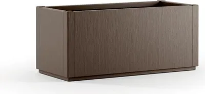 Zdjęcie produktu dla Ethica prostokątna skrzynka na kwiaty 80 cm taupe