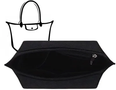 Immagine prodotto di Organizer premium per borse da viaggio, organizer L in plastica (nero L)