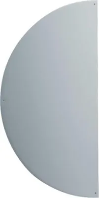 Zdjęcie produktu dla Klejony znak półksiężyca 300x150x1 DUVAL BILCOCQ Srebrne aluminium - szlifowana krawędź - 11-0102-1630