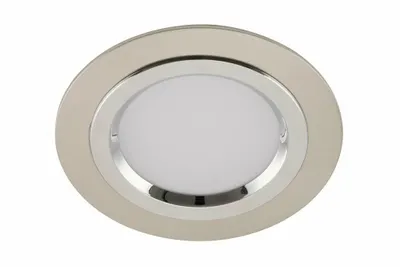 Produktbild von Briloner LED Einbauleuchte IP44 Spot – Nickelmatt, Feuchtraum geeignet, 230V, energiesparend