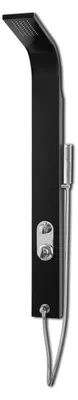 Produktbild von Duschpaneel Marwell Care black - Duschsäule inkl. Duscharmatur