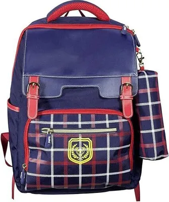 Produktbild von SCOOLSTAR Rucksack für Schüler | Freizeitrucksack| Daypack Kinderrucksack Backpack | 20 Liter | 700 Gramm Schulrucksack inkl. Federmäppchen ROT