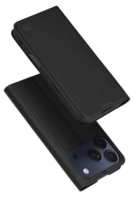 Obrázek produktu pro Techsuit – pouzdro Magskin Book pro iPhone 17 Pro – černé