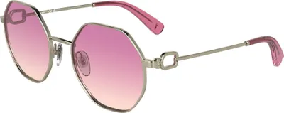 Produktbild von Longchamp LO179S N Gold/gradient pink 52/20/140 Damen Sonnenbrillen