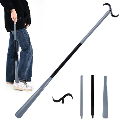 Obrázok produktu pre Pomôcka na vyzliekanie ponožiek pre seniorov, nastaviteľná, dĺžka 88,9 cm