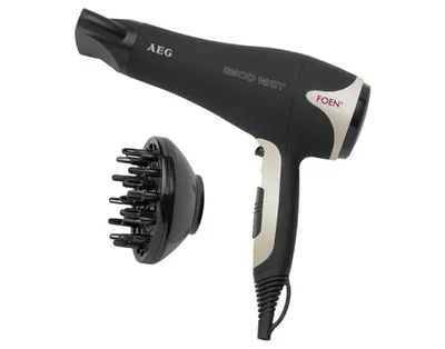 Produktbild von AEG HTD 5595, Schwarz, Silber, Hängeschlaufe, 2 m, 2200 W, 220-240 V, 50 Hz