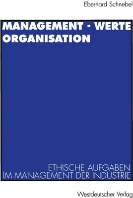 Produktbild von Management · Werte Organisation