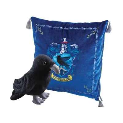 Produktbild von Kissen & Plüschfigur Ravenclaw Wappentier “Rabe”