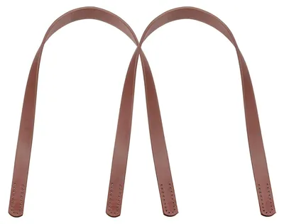 Leder-Handtaschengriff 2 Stk. 60x1,8 cm Ersatz hellbraun