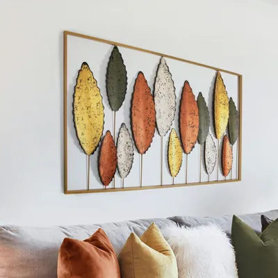 Obrázok produktu pre Wallity, kovová dekorácia na stenu, ručne maľovaná, 114 x 60 cm, 100% kov, kód výrobcu
