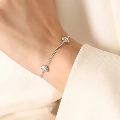 Immagine prodotto di Bracciale AL-20942 in Argento a Forma di Cuore KP20942