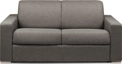 Produktbild von 2-Sitzer-Express-Sofa – Anthrazit – Liegefläche: 120 cm – Matratze 14 cm – mit Memory-Effekt – CALITO