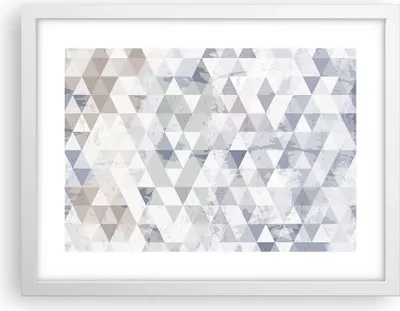 Produktbild von Gerahmtes Poster - Weißer Rahmen - Abstraktion modern - 40x30 cm - Wand Bild - Wanddeko - Wandbilder - Kunstposter - Wandposter - Bilderrahmen - Bilder - Kunstdruck - Wandbild - P2WAA40x30-4075