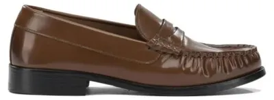 Produktbild von ALOHAS Damen-Slipper aus Leder, braun - Größe 38