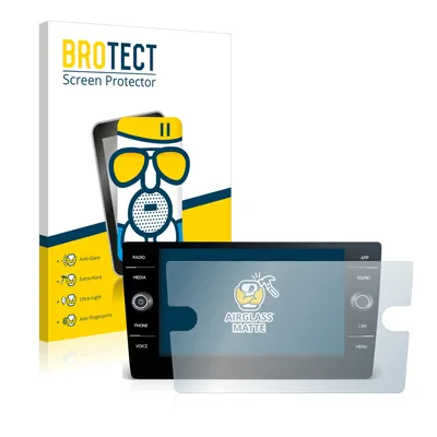 Produktbild von BROTECT Entspiegelungs Schutzglas für Volkswagen Passat 2017 Discover Media 8" 2017-2019 Schutzfolie Panzer Folie Glas Display Schutz matt