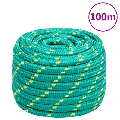 Immagine prodotto di vidaXL Corda da barca verde 20 mm 100 m polipropilene