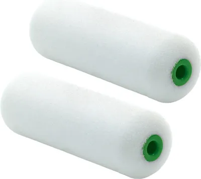 Obrázok produktu pre NÖLLE PROFI BRUSH lakovací valček S.Fein10cm 2 ks Ø35mm, zaoblenie na žehliacej strane