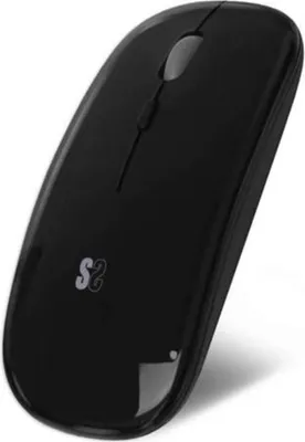 Image de Souris sans fil plate Subblim Dual 1600 DPI noire