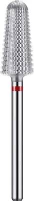 Productafbeelding van JCMASTER MCA653F, Nagelvijlbit Premium, 2,35 mm, MCA653F hardmetaal, lange levensduur, opzetstuk voor gelnagels, acrylnagels, manicure, pedicure, eelt, fijne korrel, inclusief e-book